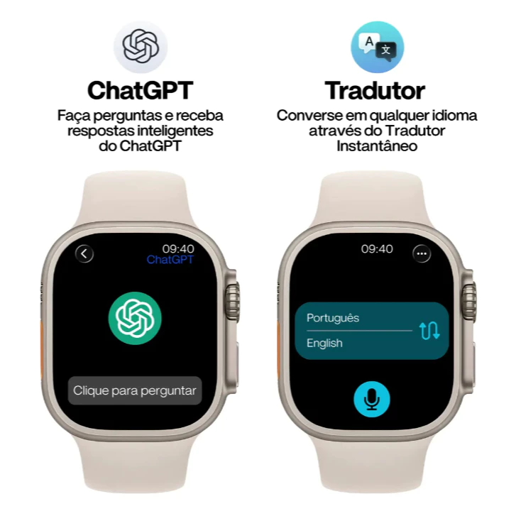 Smartwatch 2026 Ultra 5 Pro Amoled à Prova D'água — foto 9