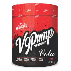 Pre Treino V9 Pump 300g Shark Pro - Sabor Cola