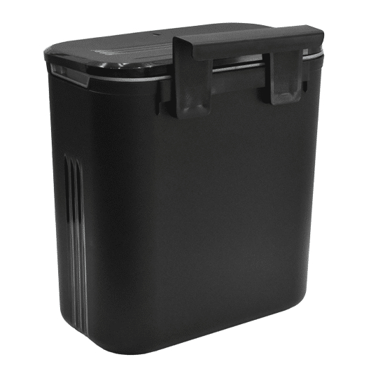 Lixeira Quadrada 13L com Pedal e Tampa