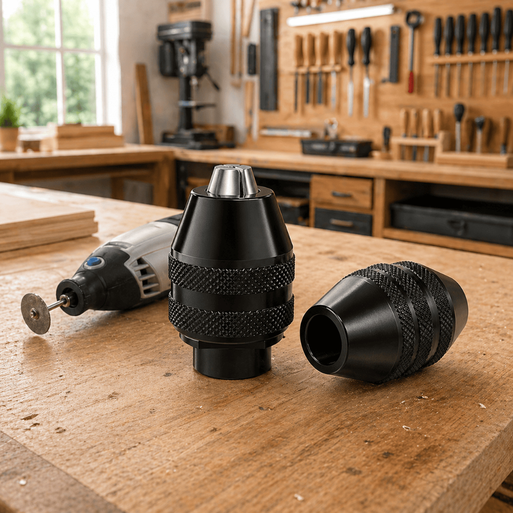 Mini Mandril Aperto Rápido 7mm Micro Retífica 4486 Pinça Pol Longo 9/32-40 Polegada Universal Ponteira Drill Chuck