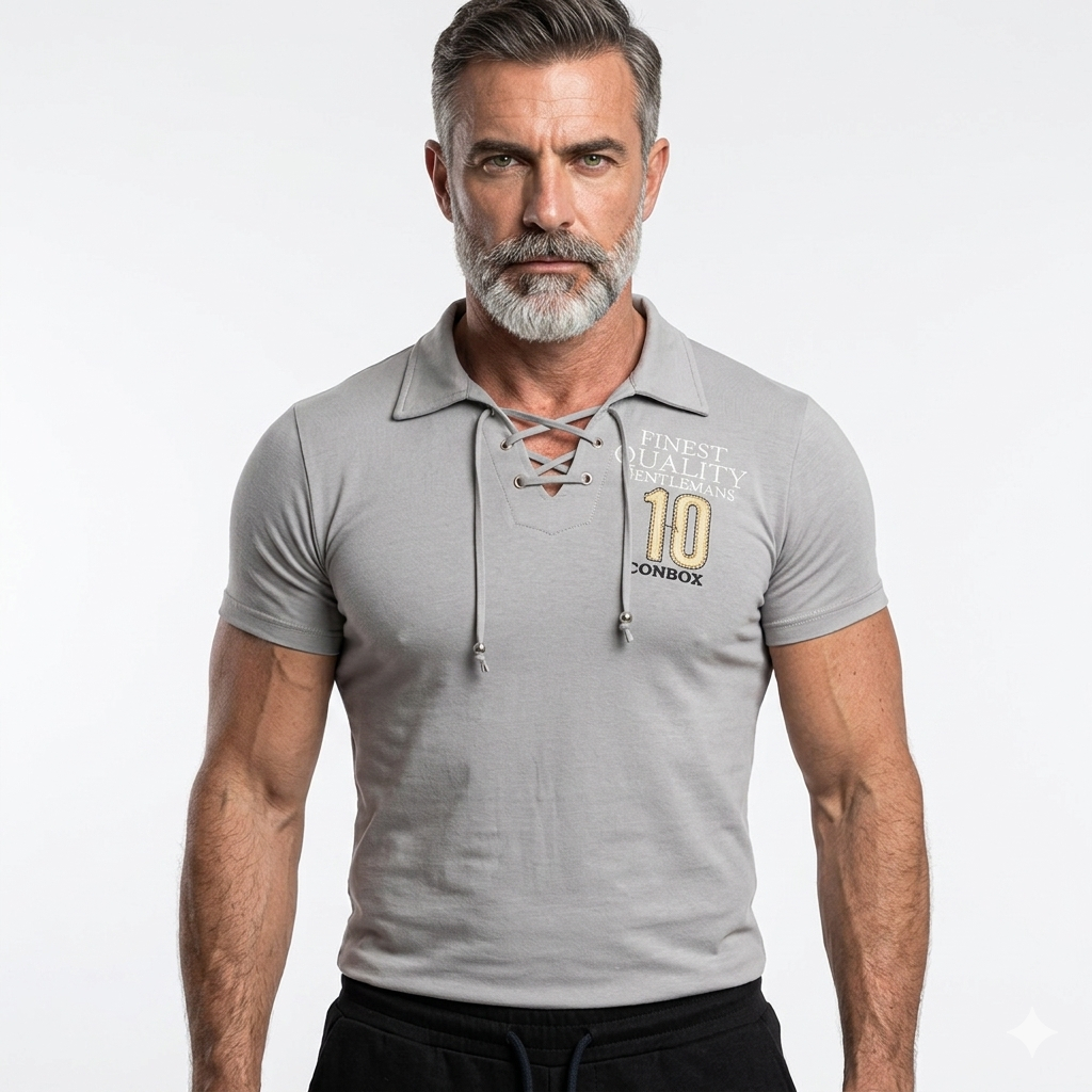 Camiseta Gola Polo Cordão Slim Fit  Masculina Viscolycra  Bordados Sortidos Onbox Sortimento