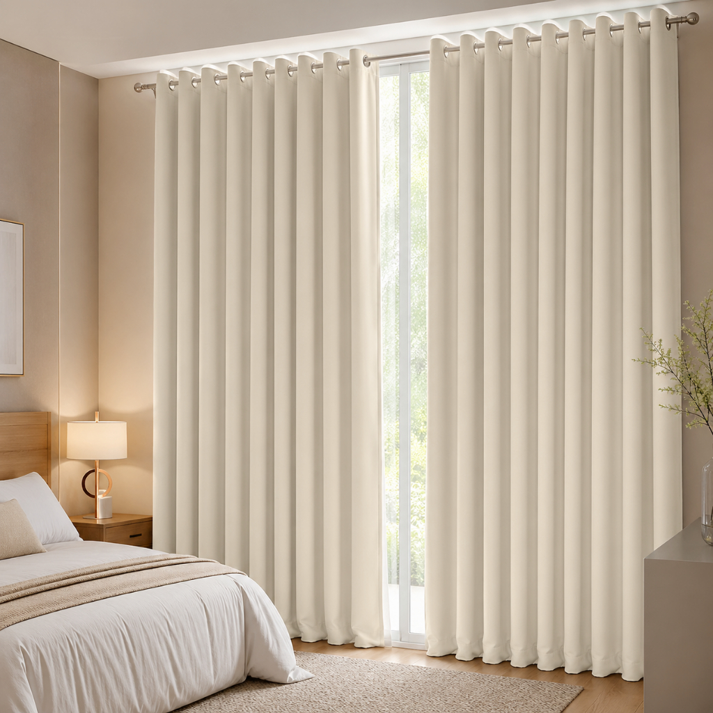 Cortina Elegance Micropercal Premium - Ideal Para Sala, Quarto e Escritório - Ótimo Custo Benefício