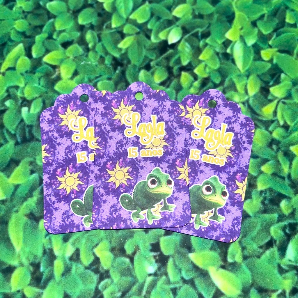 Tags Personalizadas para Festas ENROLADOS PRINCESA RAPUNZEL | Lembrancinha | Etiqueta | Decoração
