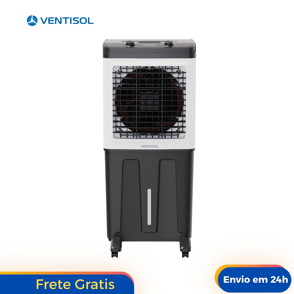 Climatizador de Ar Frio 80 Litros 150W PRO Ventisol