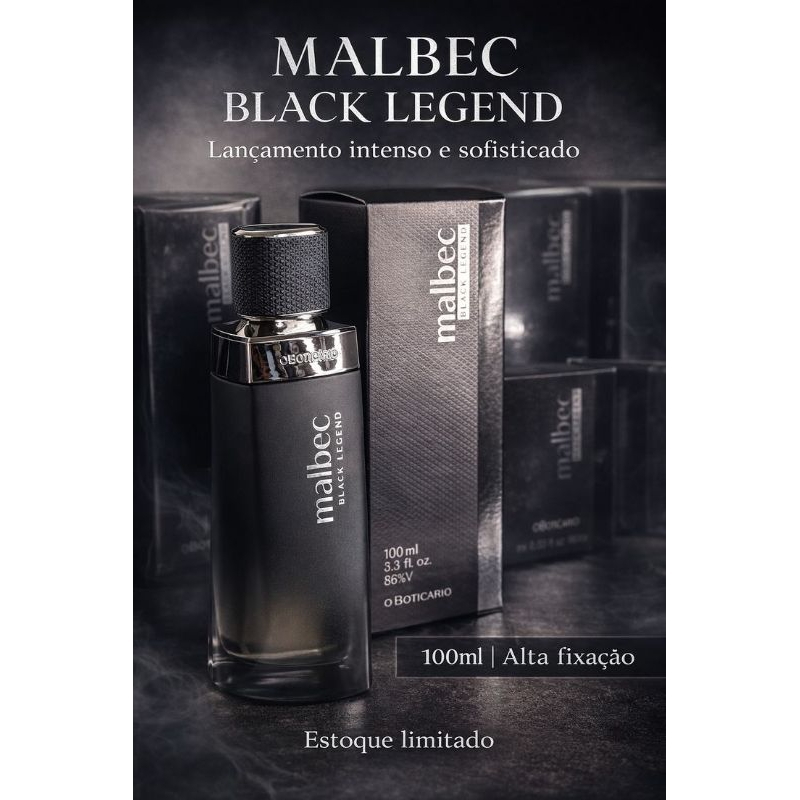 Malbec Black Legend desodorante Colônia 100ml