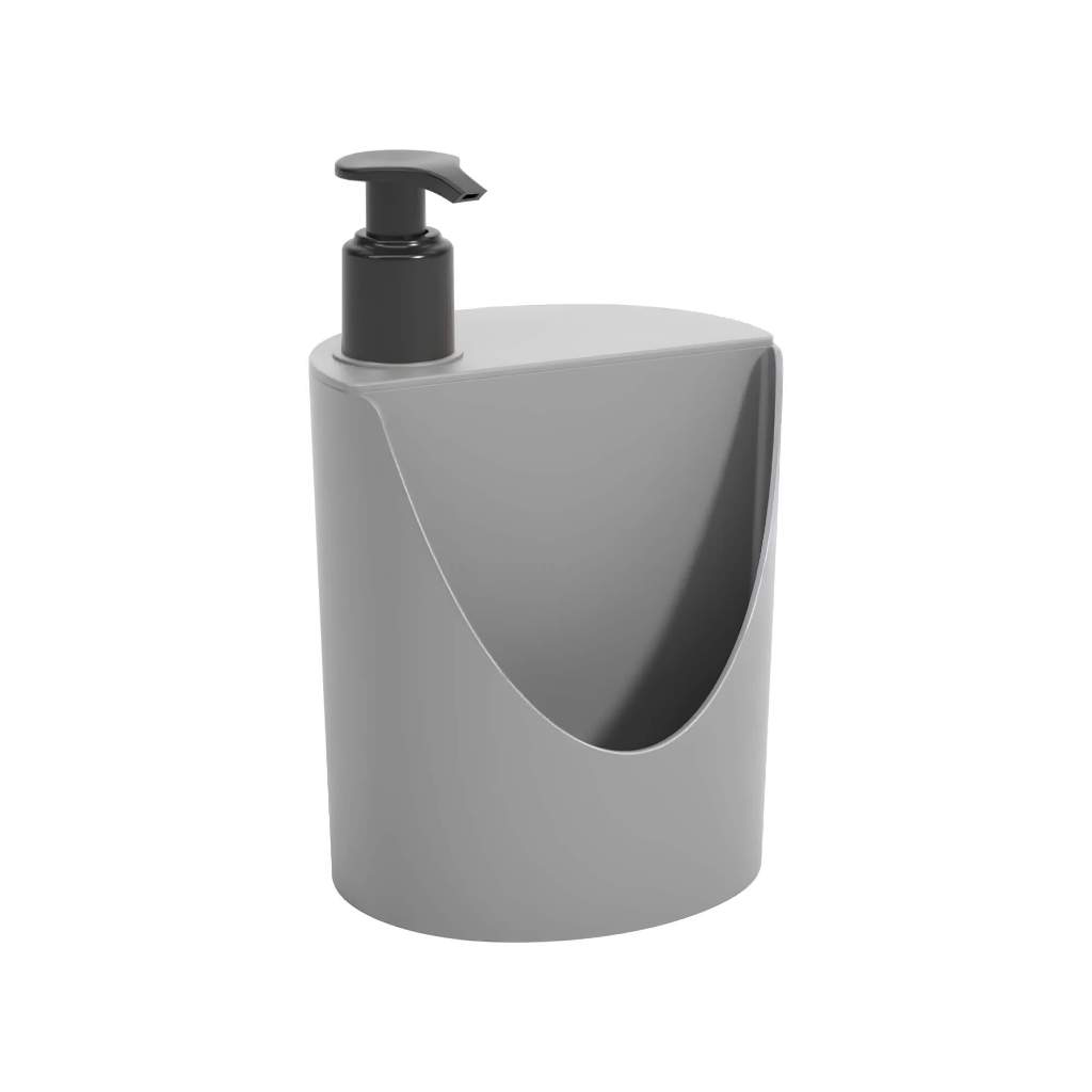 Dispenser para Pia R&J Basic Coza 600ml Cinza Frio Brinox - 10837/0499