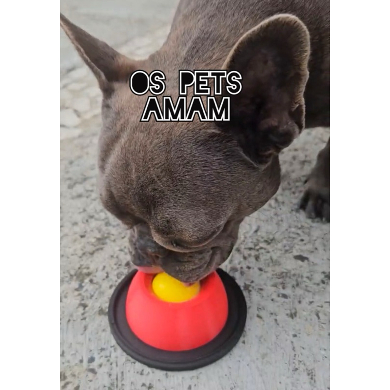 Pet Lamber Esteira Brinquedos Iogurte Lambendo Placa Alimentador Lento Para Cães E Gatos-Tigela Interativa Do Lanche , P