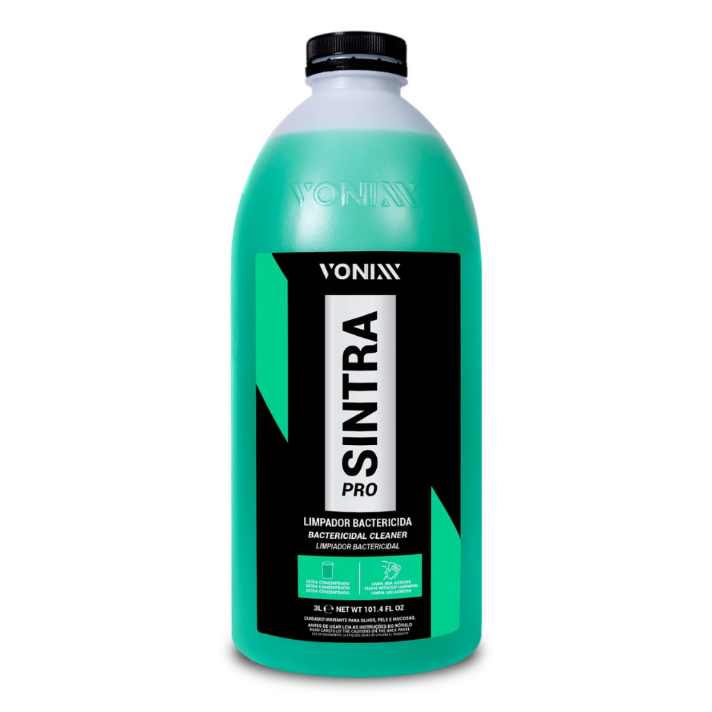 SINTRA LIMPADOR FLOTADOR BACTERICIDA MULTIÚSO 3 LITROS FAST PRO LIMPEZA AUTOMOTIVA SINTRA 3L VONIXX