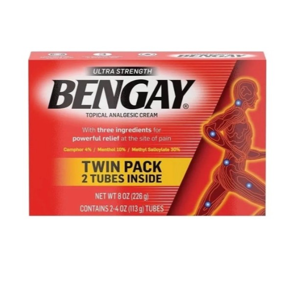 Bengay Creme Muscular Ultra Forte Importado Americano | Kit 2 Tubos | Uso Corporal Original