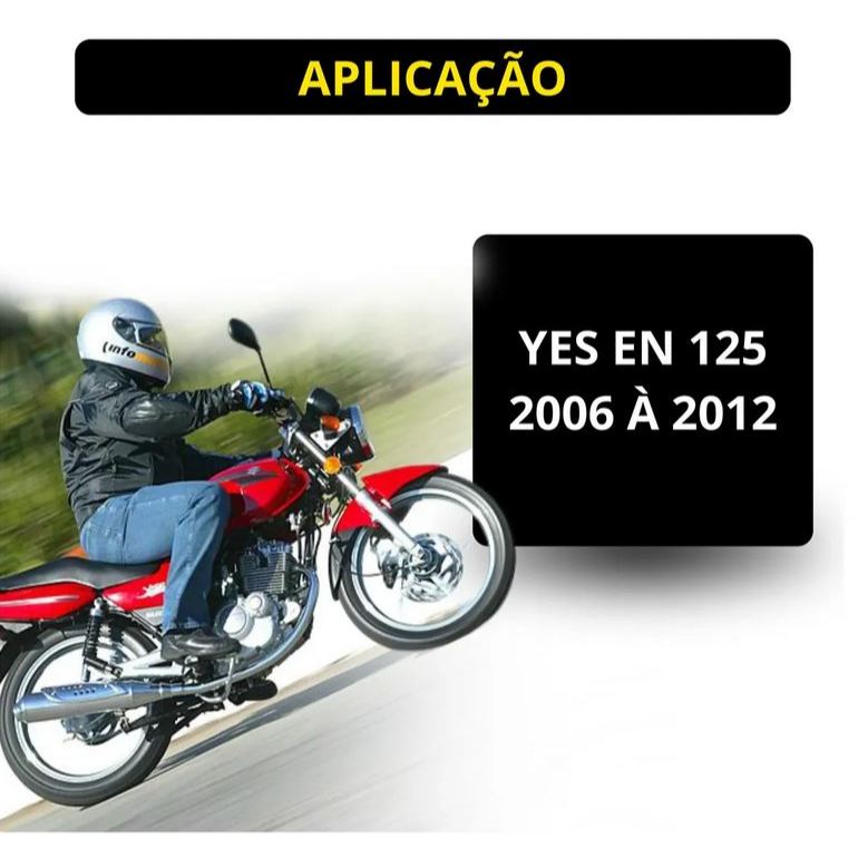 Corrente Comando Suzuki Yes 125 A Partir 2006 Riva 150 NX 150 Cbx 150 — imagem 2 de 2