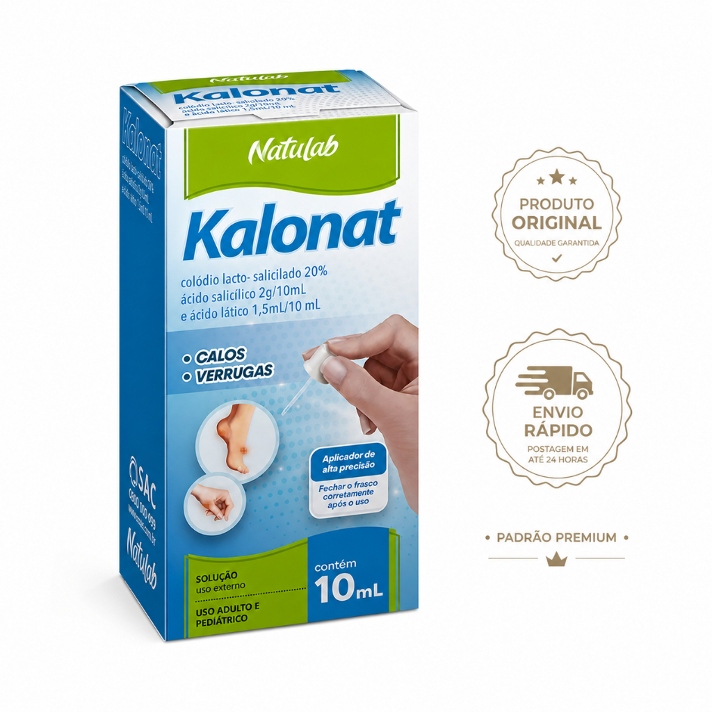 Kalonat Solução Tópica 10ml Natulab Original | Uso Externo