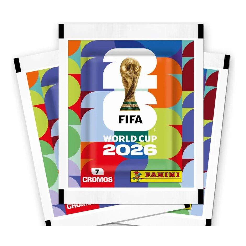 Kit 5 ou 10 Envelopes Pacotinhos Figurinhas Cromo Copa do Mundo 2026 Fifa World Cup Futebol