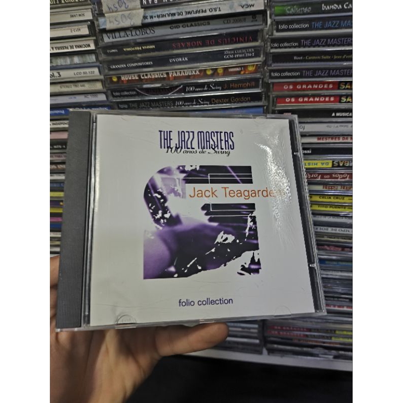 CD THE JAZZ MARTERS - 100 ANOS DE SWING - JACK TEAGARDEN - FOLIO COLLECTION - CD Usado conservado - REF:CD 1690