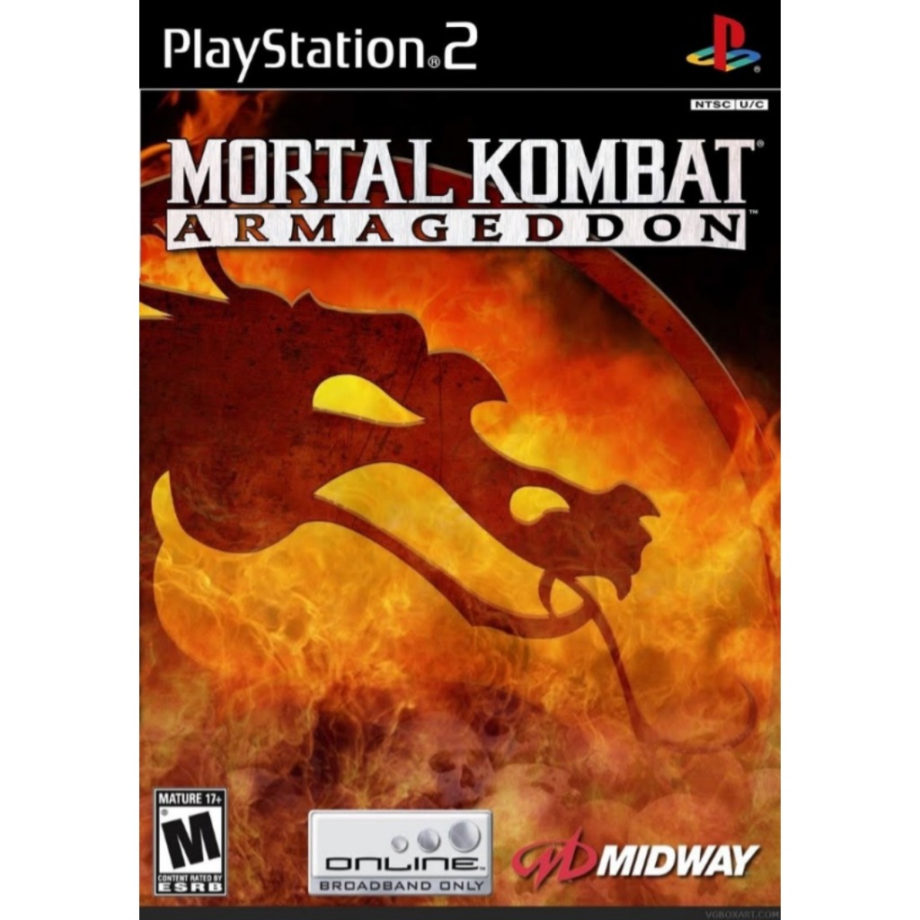 Jogo PlayStation2 - Mortal Kombat Armageddon