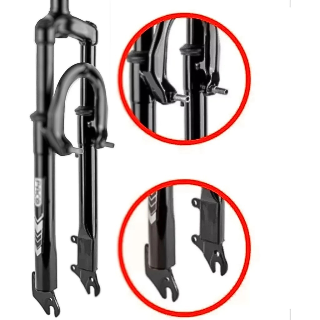SUSPENSÃO ARO 26 AÇO PACO STANDARD 21.1MM ROSCA DISCO V-BRAKE
