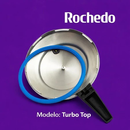 Borracha SILICONE Panela de Pressão Rochedo Turbo Top 4,5 Litros Para Fechamento Externo de Silicone