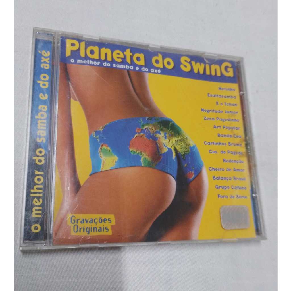 CD Planeta Do Swing - O Melhor Do Samba E Do Axé ( 29596 )