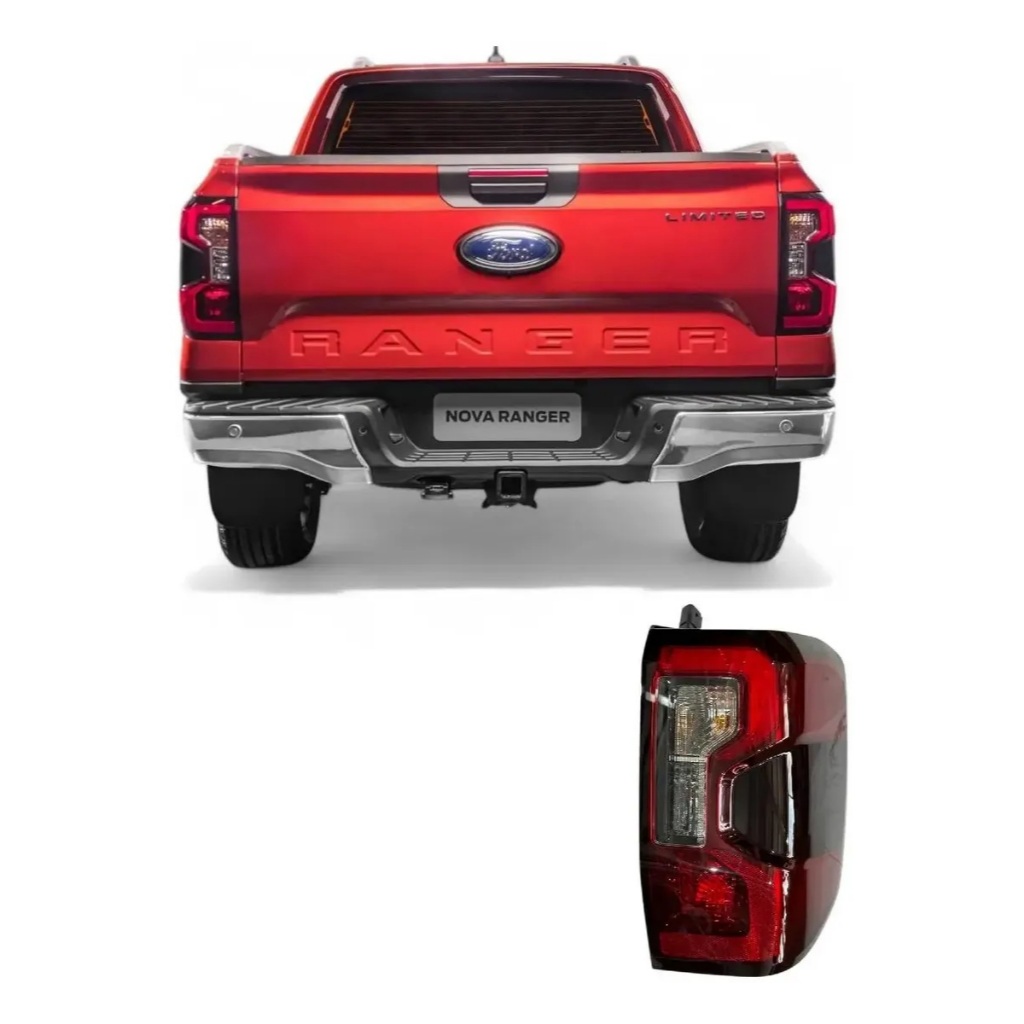 Lanterna Traseira Ranger 2024 2025 Com Led Direito Original Ford
