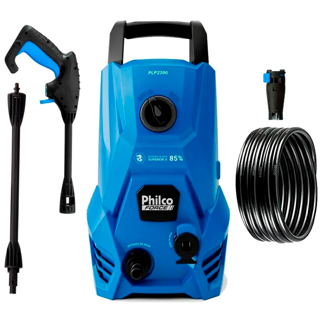 Lavadora De Alta Pressão Philco Compacta Philco Plp2200 1300w 1300 Psi/libras 31