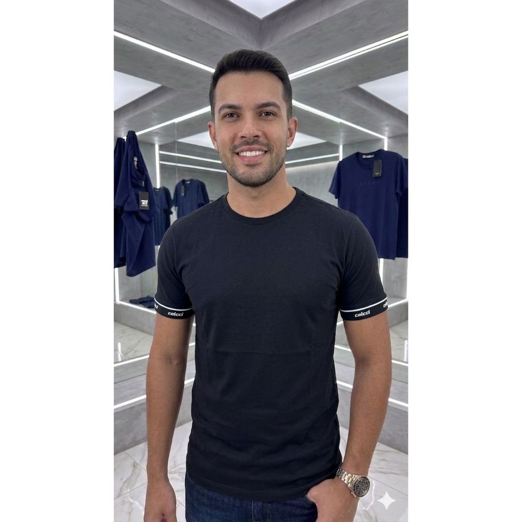 Camisetas Masculinas Básicas Algodão Cotton Peruano Premium – Conforto e Qualidade