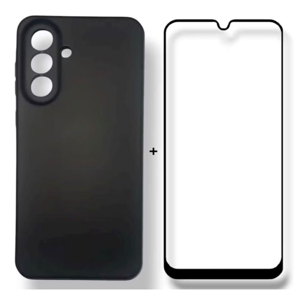 Capa Capinha Aveludada Para Samsung A17 A07 A26 A56 A36 + Película Cerâmica