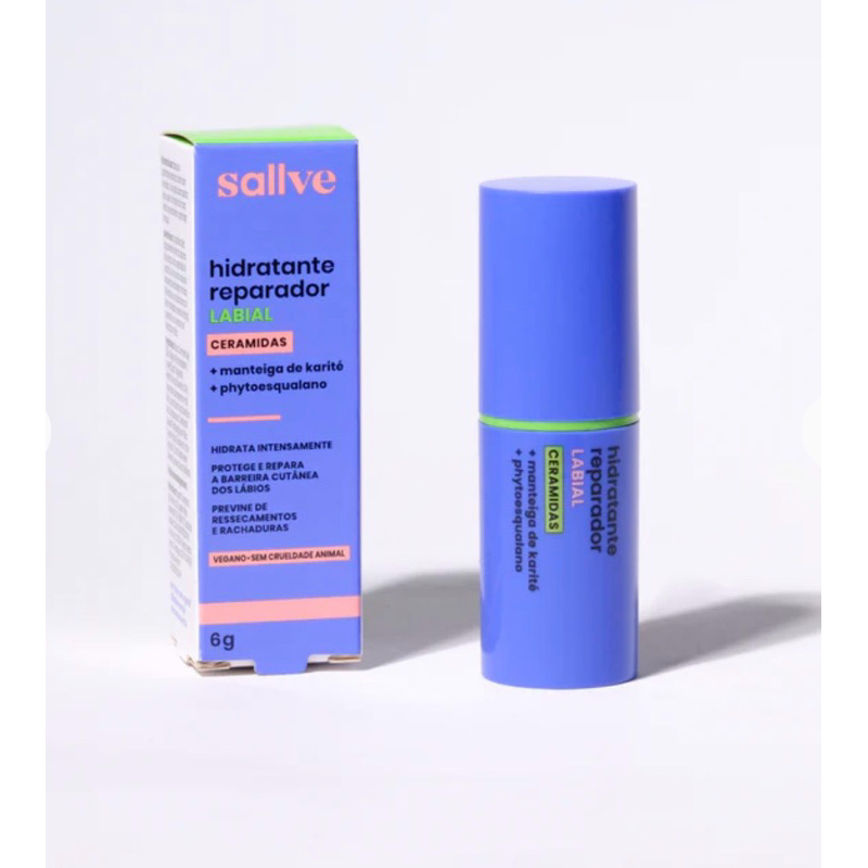 hidratante reparador labial Sallve 6g