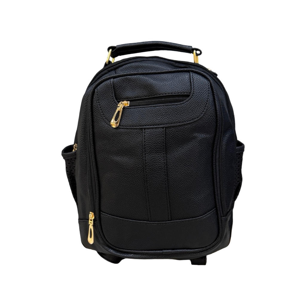 Mochila Feminina Couro PU Impermeável