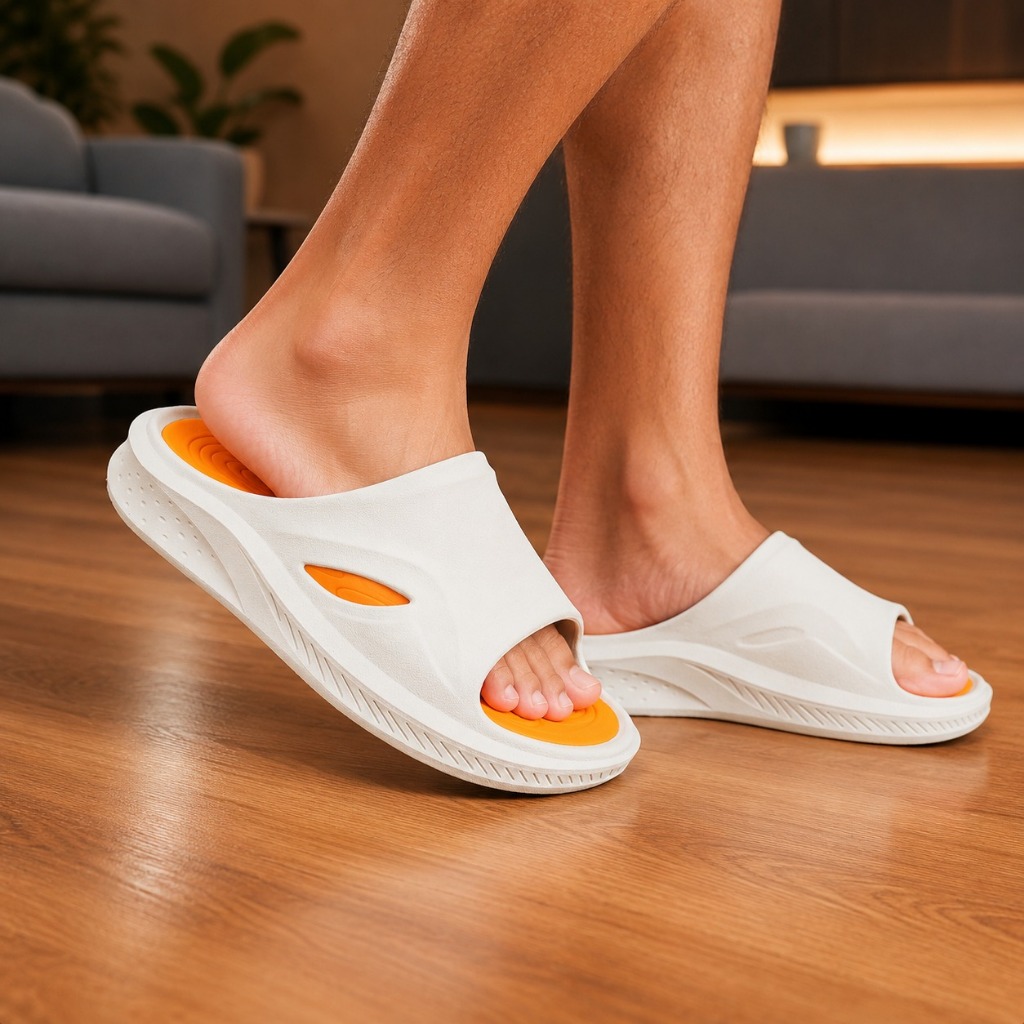 Chinelo Nuvem Slide EVA Grosso Anatômico Antiderrapante Casual Confortável Moda