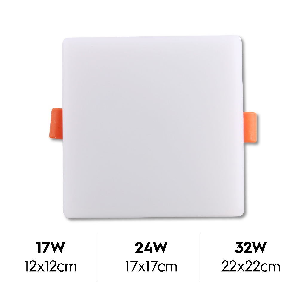 Painel quadrado Embutir/Sobrepor 17W/24W/32W plafon Borda Infinita led 3000k/ 6500k / 4000k Infinity · foto 2
