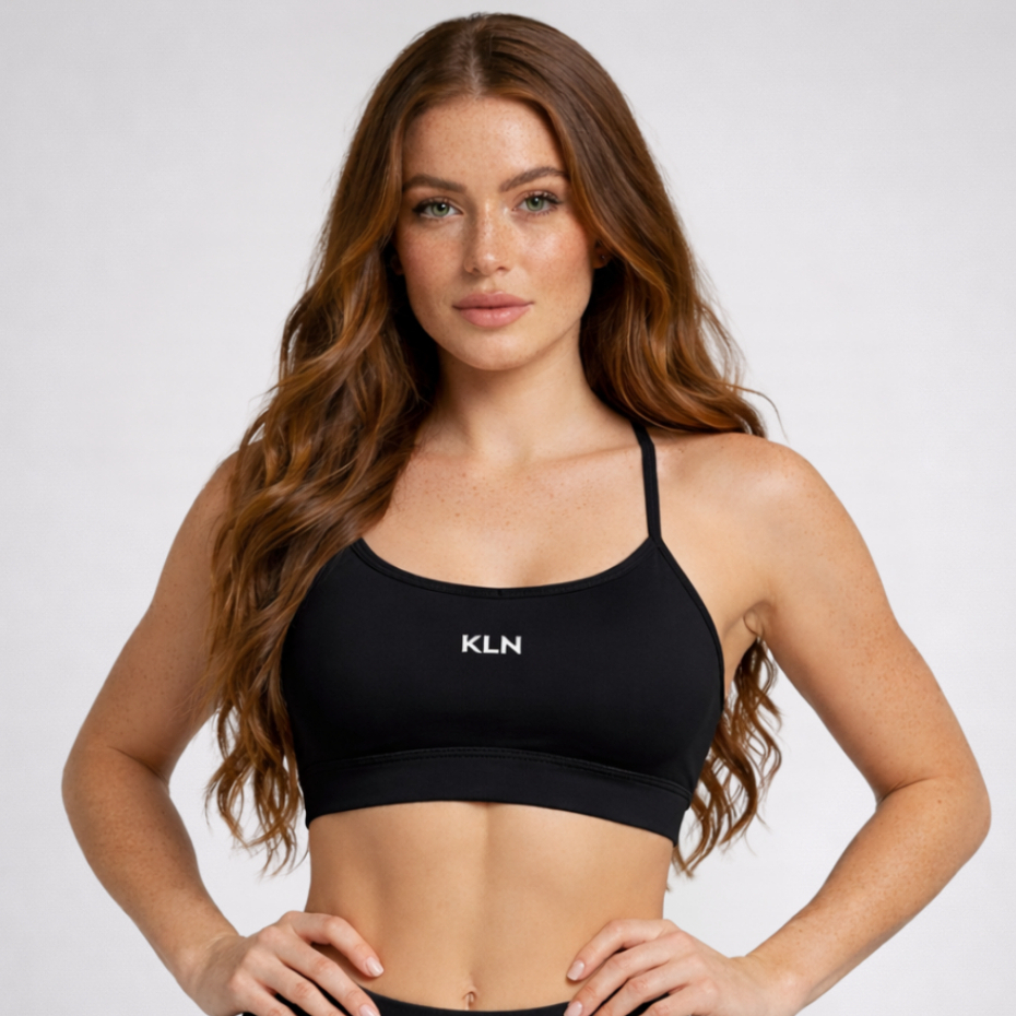 Top Fitness Básico Academia Sem Bojo Poliamida Confortável Roupa de Treino Feminina Corrida Crossfit