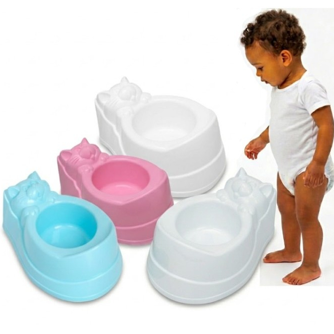 Troninho Penico Baby 1,2 Litros Anatômico Resistente Varias Cores Desfralde Rápido Adeus às Fraldas