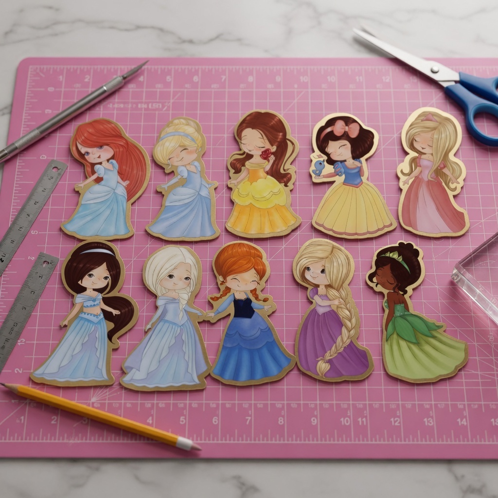 princesas Aplique 3d lamicote dourado todos os temas SÓ UM BOLINHO  5 cm aplique  aniversario lembrancinhas aplique 3d