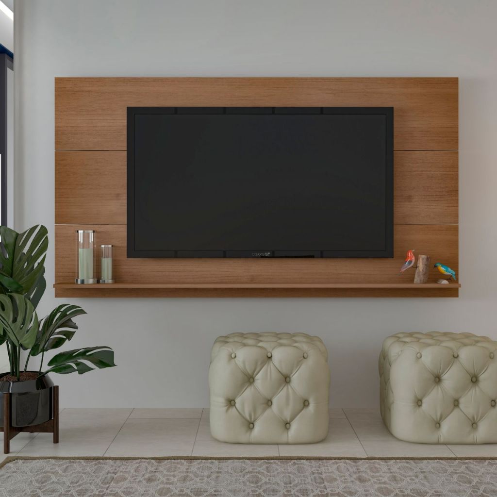 Painel de Parede para TV até 60 Polegadas Slim