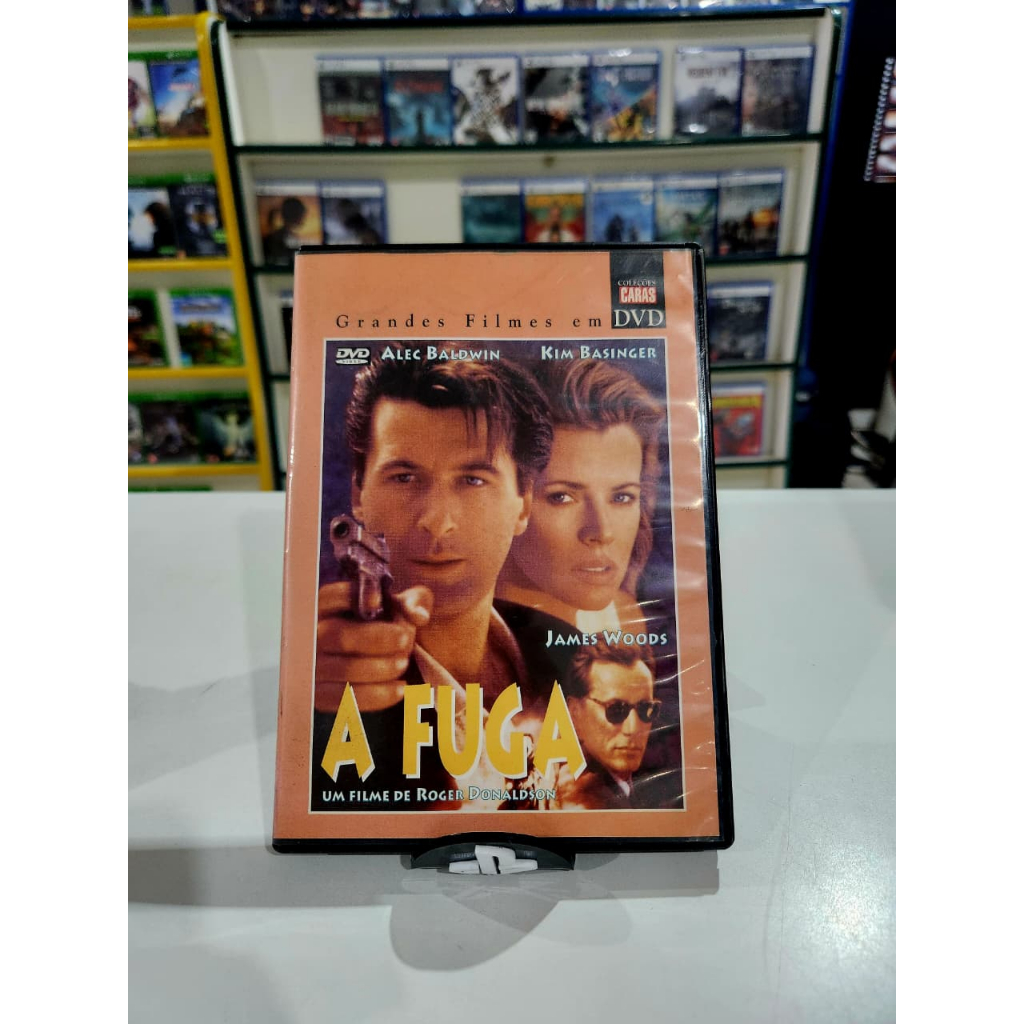DVD A FUGA COLEÇÕES CARAS (SEMINOVO)