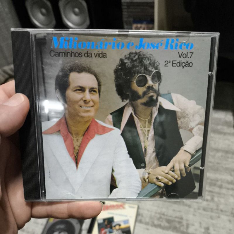 Cd Milionário E José Rico vol.7 - Caminhos da Vida ( Original ).