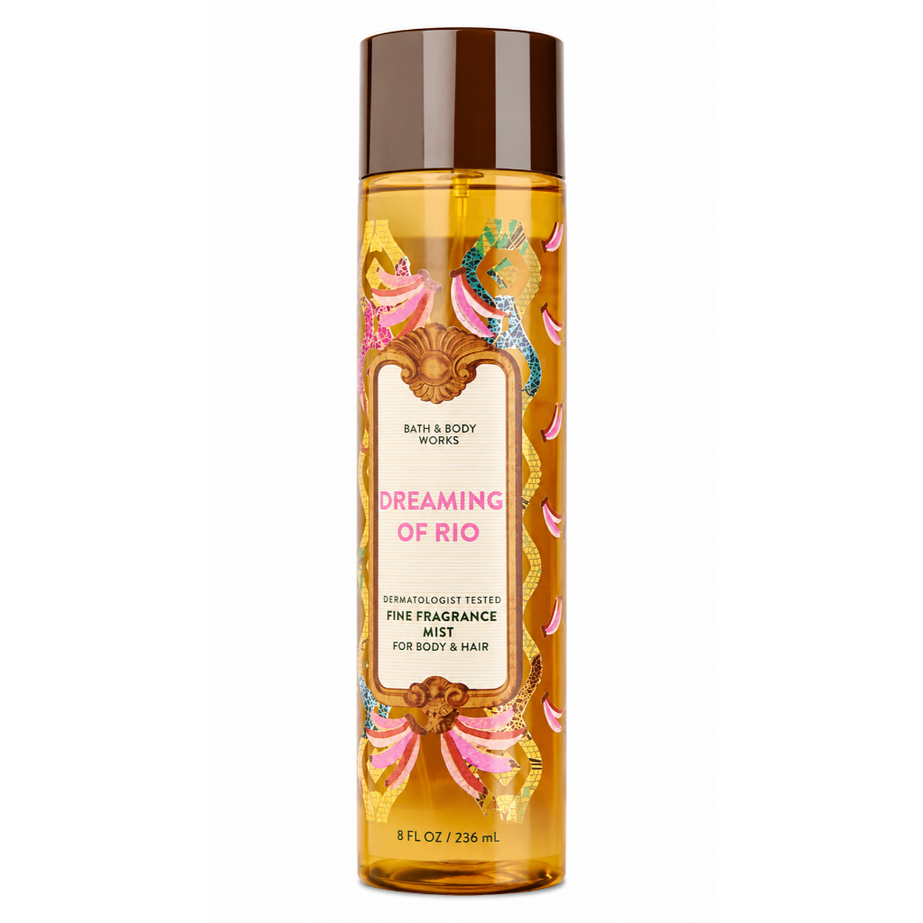 Body Splash Bath & Body Works Dreaming Of Rio Fine Fragrance Mist 236ml Original