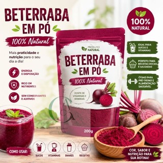 FARINHA DE BETERRABA  Premium natural