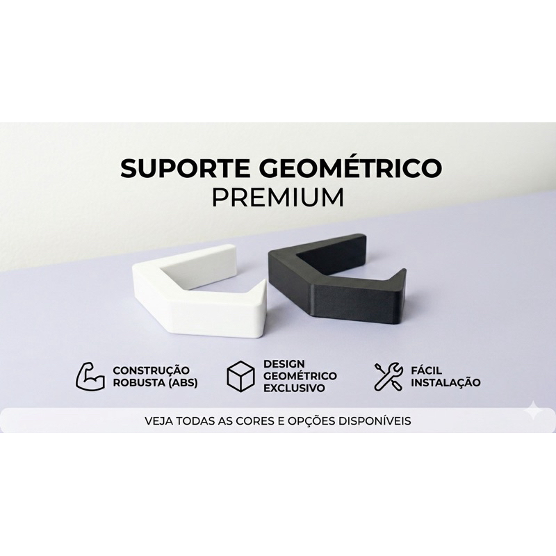 Kit Gancho de Mesa Antifurto e Reforçado para Bolsa -Suporte Universal Portátil e Discreto Pendurar Bolsa Gancho De Mesa