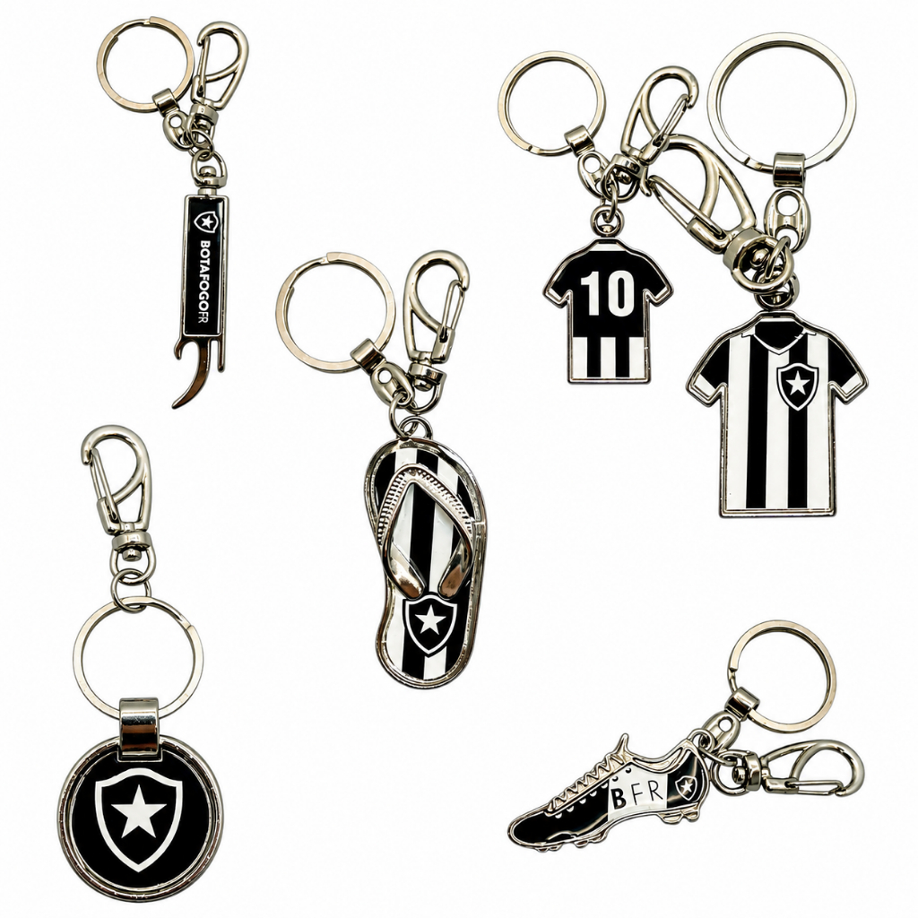 CHAVEIROS RESINADOS OFICIAL BOTAFOGO