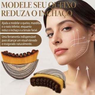 Escova Facial Silicone Massageadora Macia Skin Care Modeladora Reduz Inchaço Facial