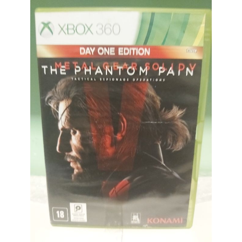 Metal Gear Solid V-The phantom pain Xbox360 Original Mídia Fisica