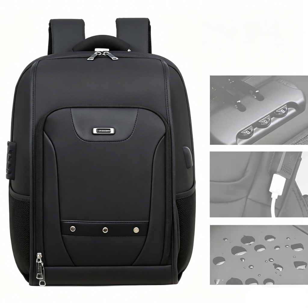 Mochila Anti Furto Bolsa Reforçada Masculina Feminina Faculdade Impermeável Notebook Resistente Grande Trabalho