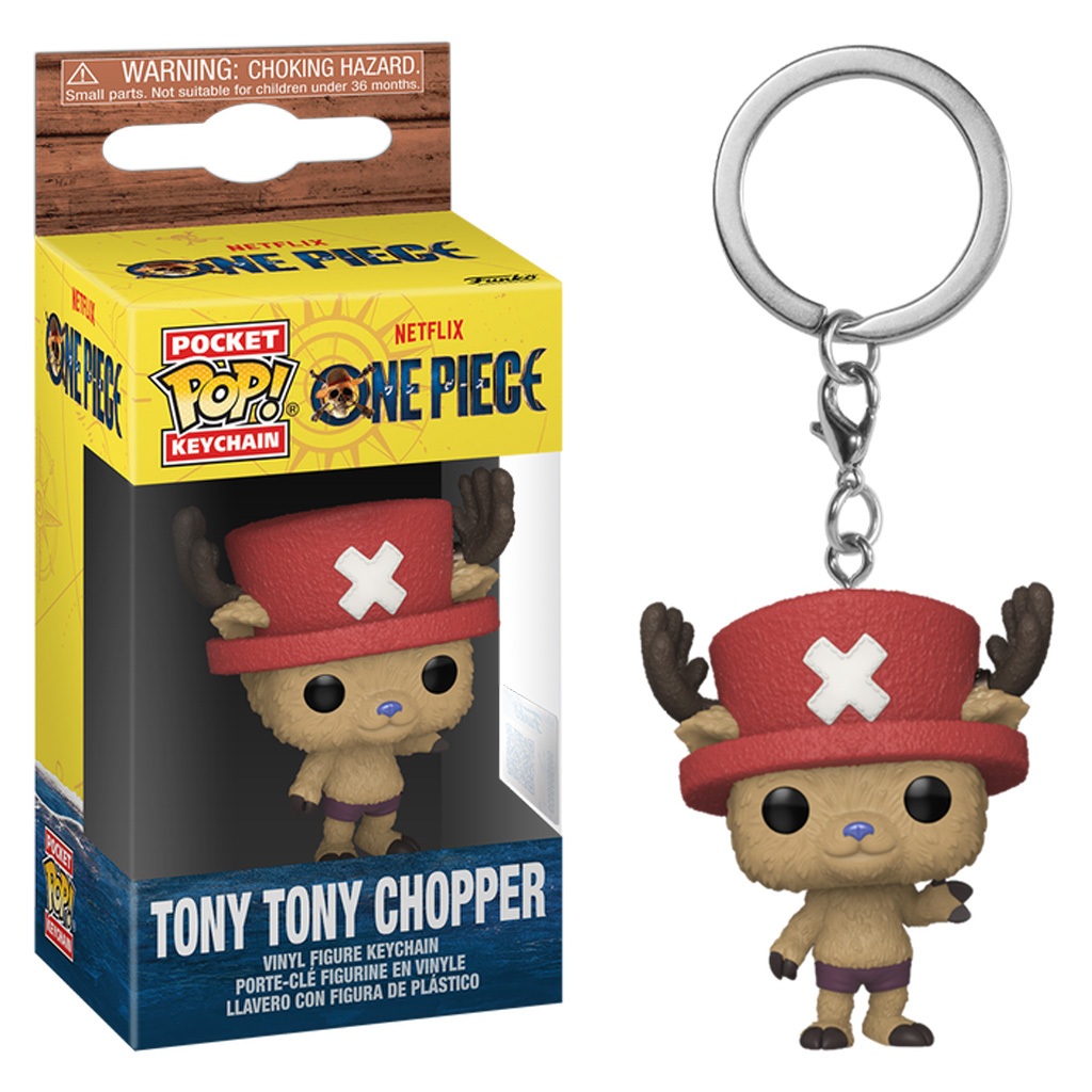 CHAVEIRO FUNKO POP KEYCHAIN ONE PIECE - TONY TONY CHOPPER (92110) NOVO ORIGINAL