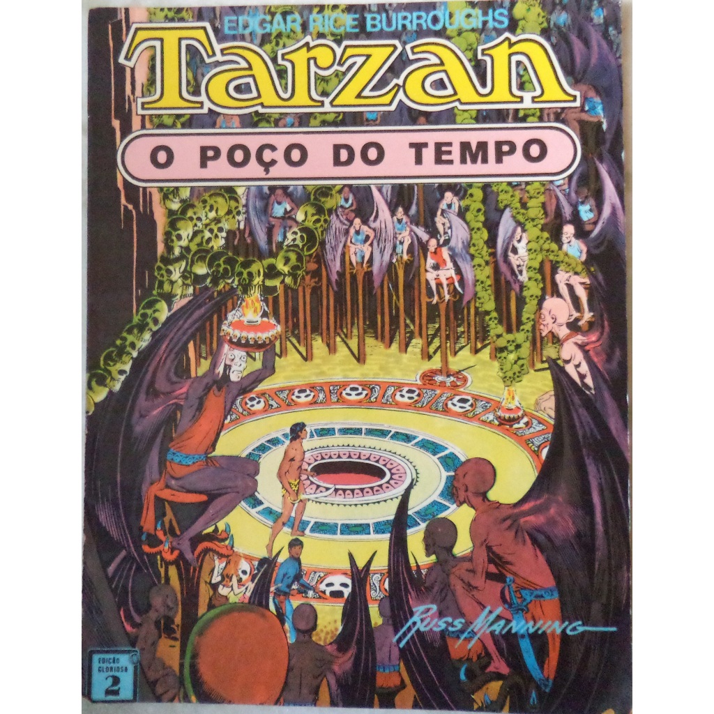 Hq Tarzan - O poço do tempo - Russ Manning - Ebal