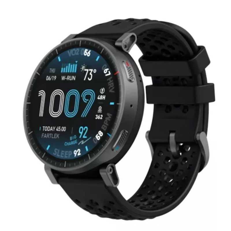 Smartwatch Amazfit Active Max Preto AMOLED GPS Bluetooth Original