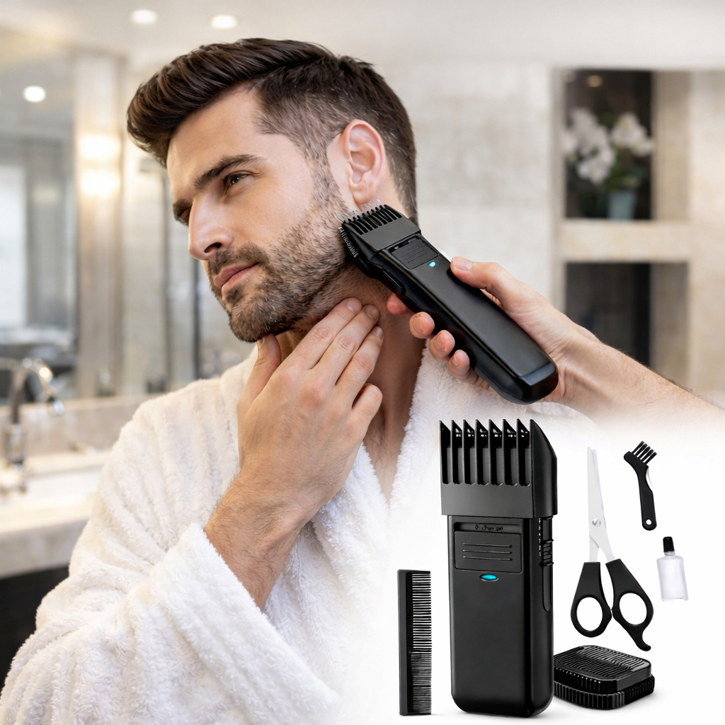 Aparador Maquininha depiladora Corporal Unissex Barba e Cabelo