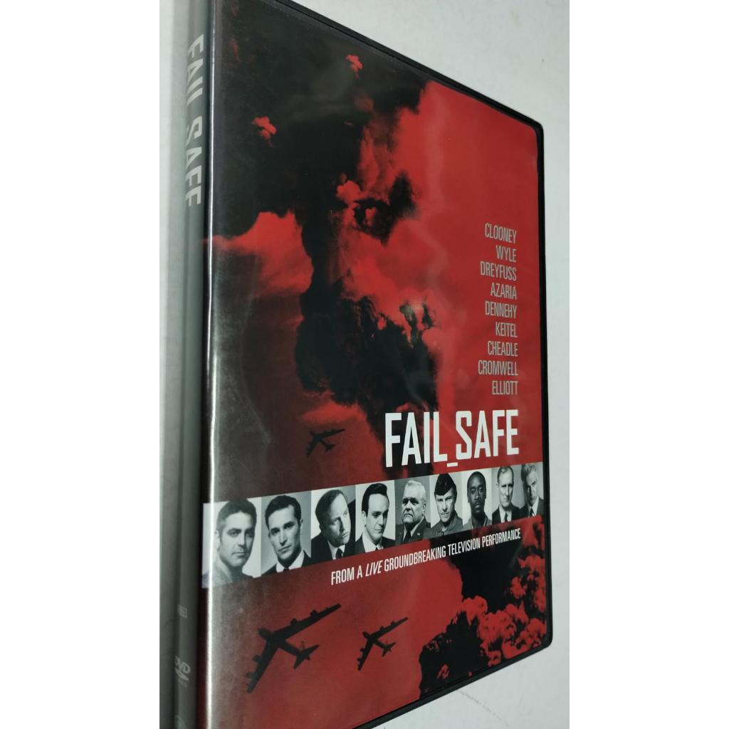 DVD Fail Safe (Limite de Segurança) - George Clooney & Elenco Estelar (IMPORTADO / USADO)
