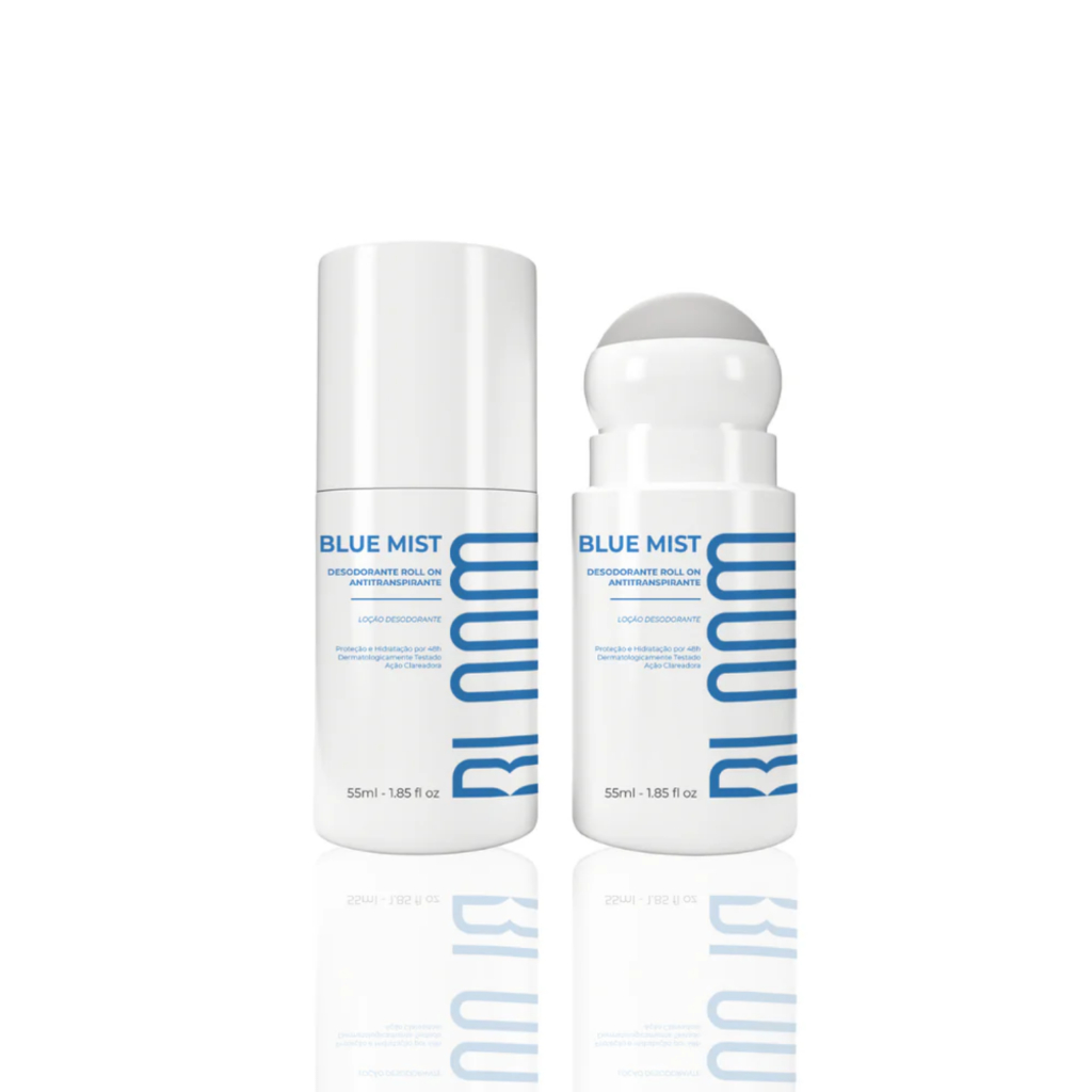 Desodorante Antitranspirante Roll-On Blue Mist Bloom 48h 55ml Proteção Feminino
