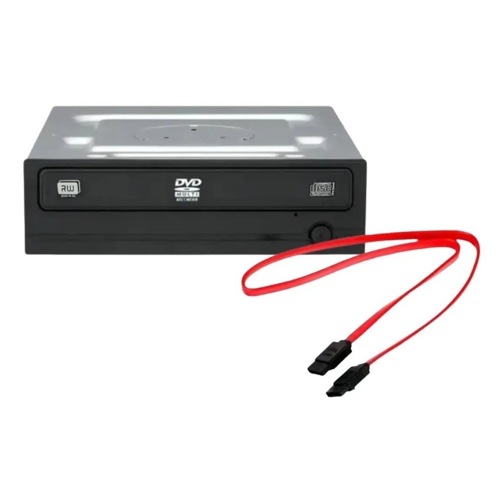 Gravador Leitor DVD Interno Liteon IHAS122-E + Cabo Sata
