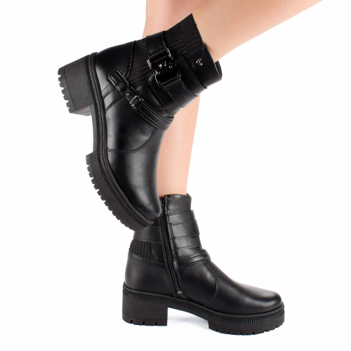 Bota Mississipi Biker de Cano Curto Feminina MC481